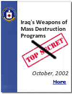 Put together nine months before the start of the war, the National Intelligence Estimate spells out what the CIA knew about Iraq抯 ability to produce biological, chemical, and nuclear weapons. It would become the backbone of the Bush administration抯 mistaken assertions that Saddam Hussein possessed WMDs and posed a direct threat to the post-9/11 world.